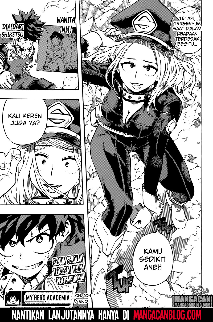 Boku no Hero Academia Chapter 104