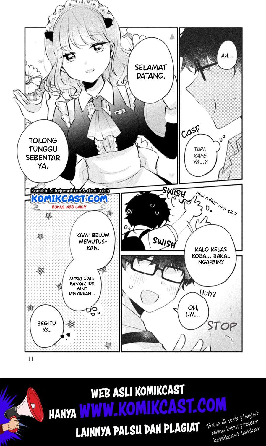 It’s Not Meguro-san’s First Time Chapter 18 Bahasa Indonesia