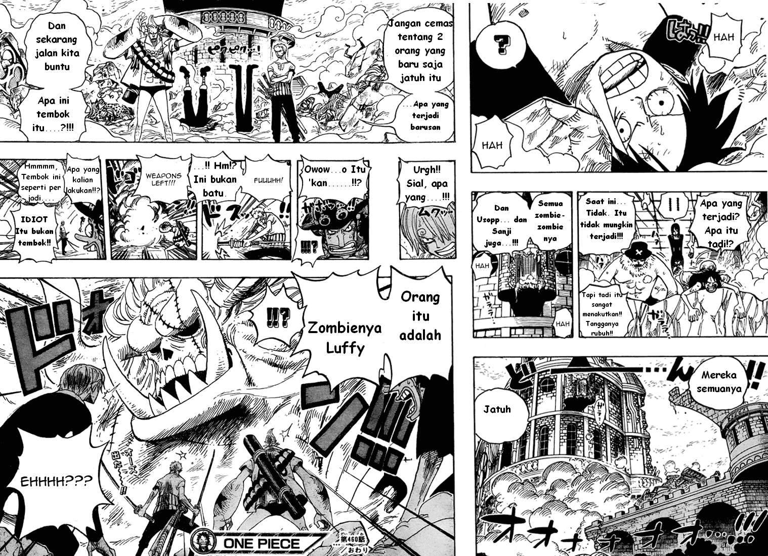 One Piece Chapter 460 Bahasa Indonesia