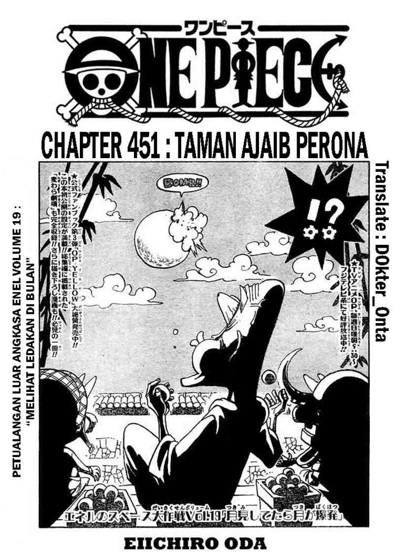 One Piece Chapter 451 Bahasa Indonesia