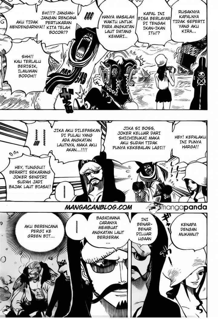 One Piece Chapter 710 Bahasa Indonesia
