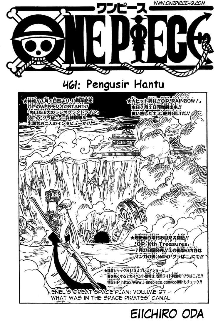 One Piece Chapter 461 Bahasa Indonesia