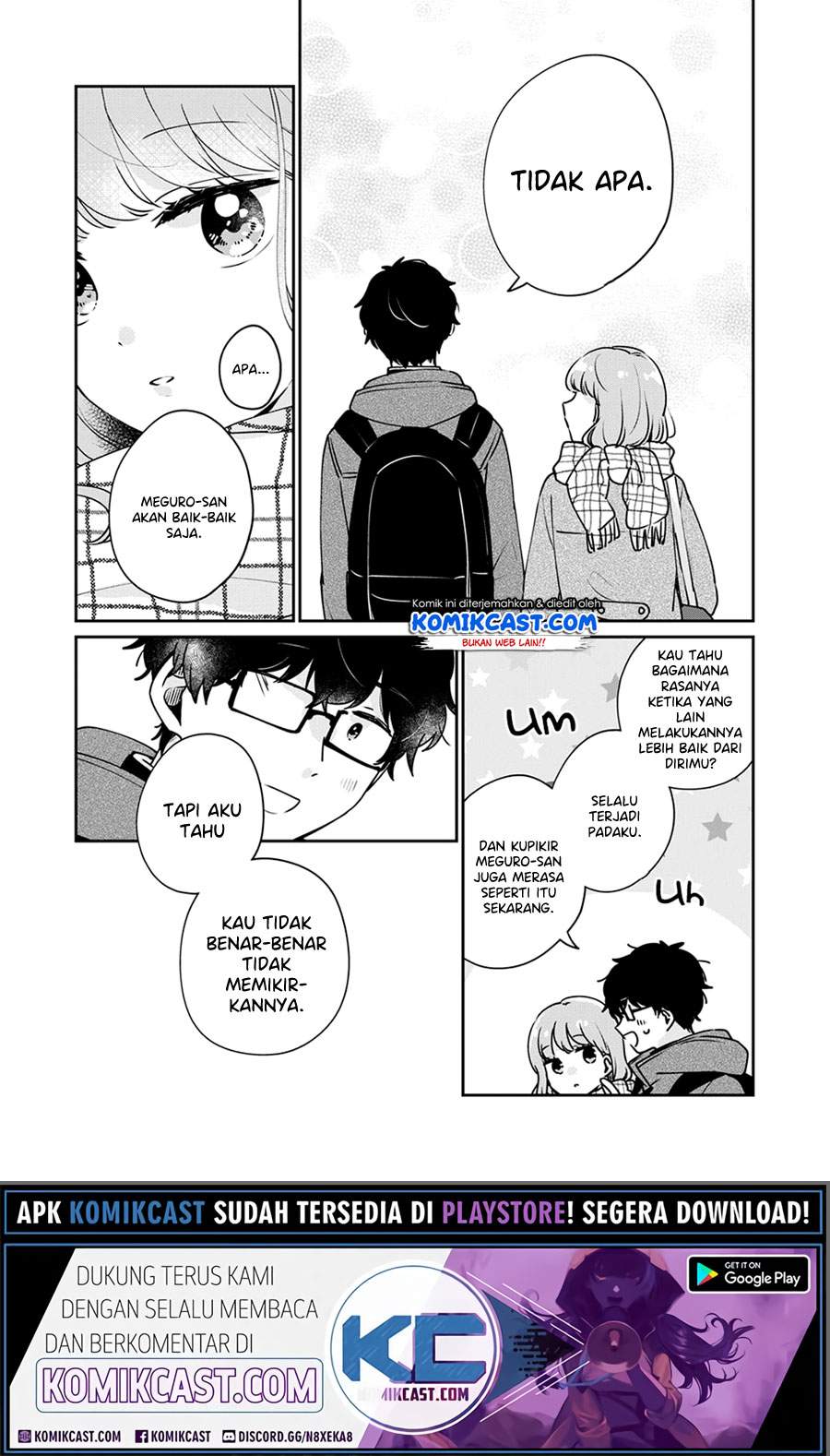 It’s Not Meguro-san’s First Time Chapter 40 Bahasa Indonesia