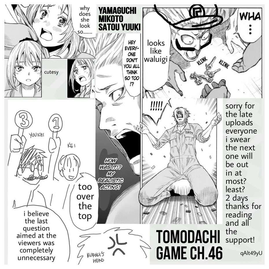 Tomodachi Game Chapter 46 Bahasa Indonesia