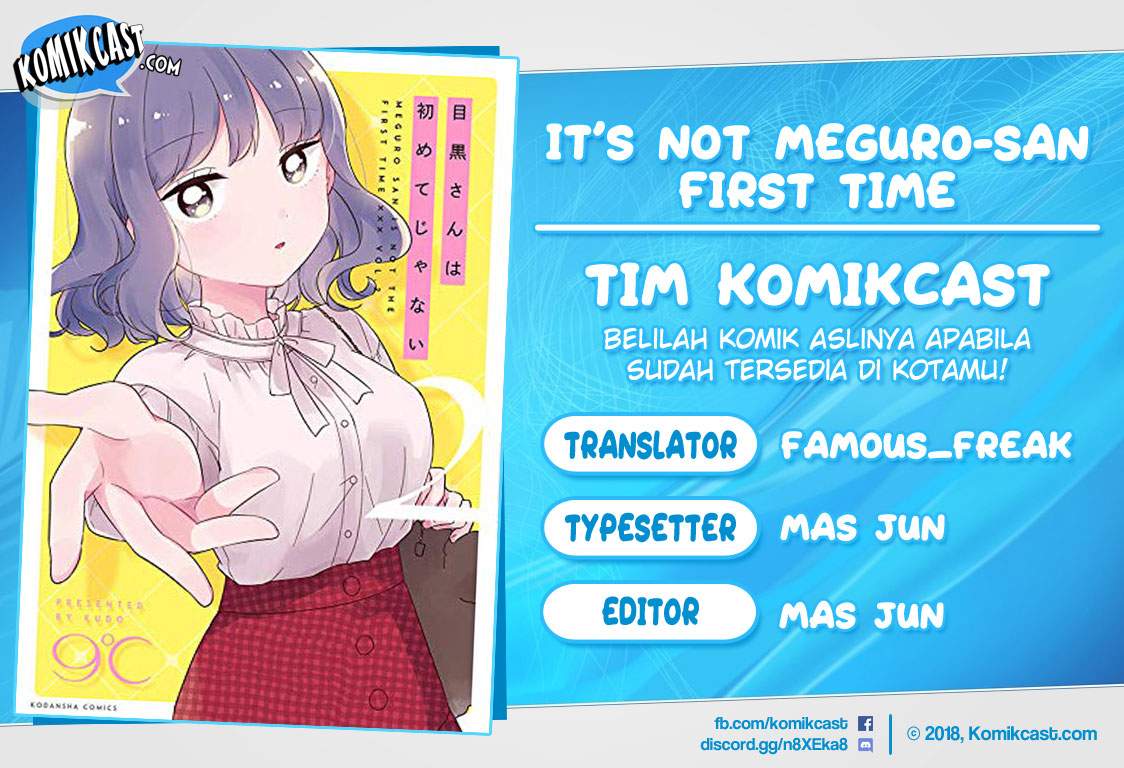 It’s Not Meguro-san’s First Time Chapter 11 Bahasa Indonesia