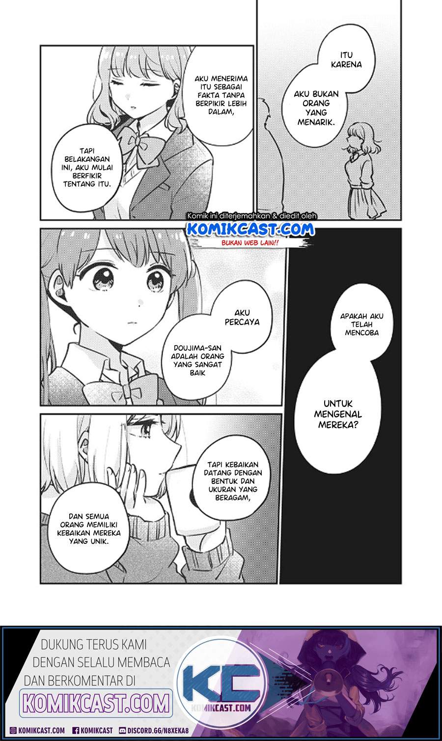 It’s Not Meguro-san’s First Time Chapter 28 Bahasa Indonesia