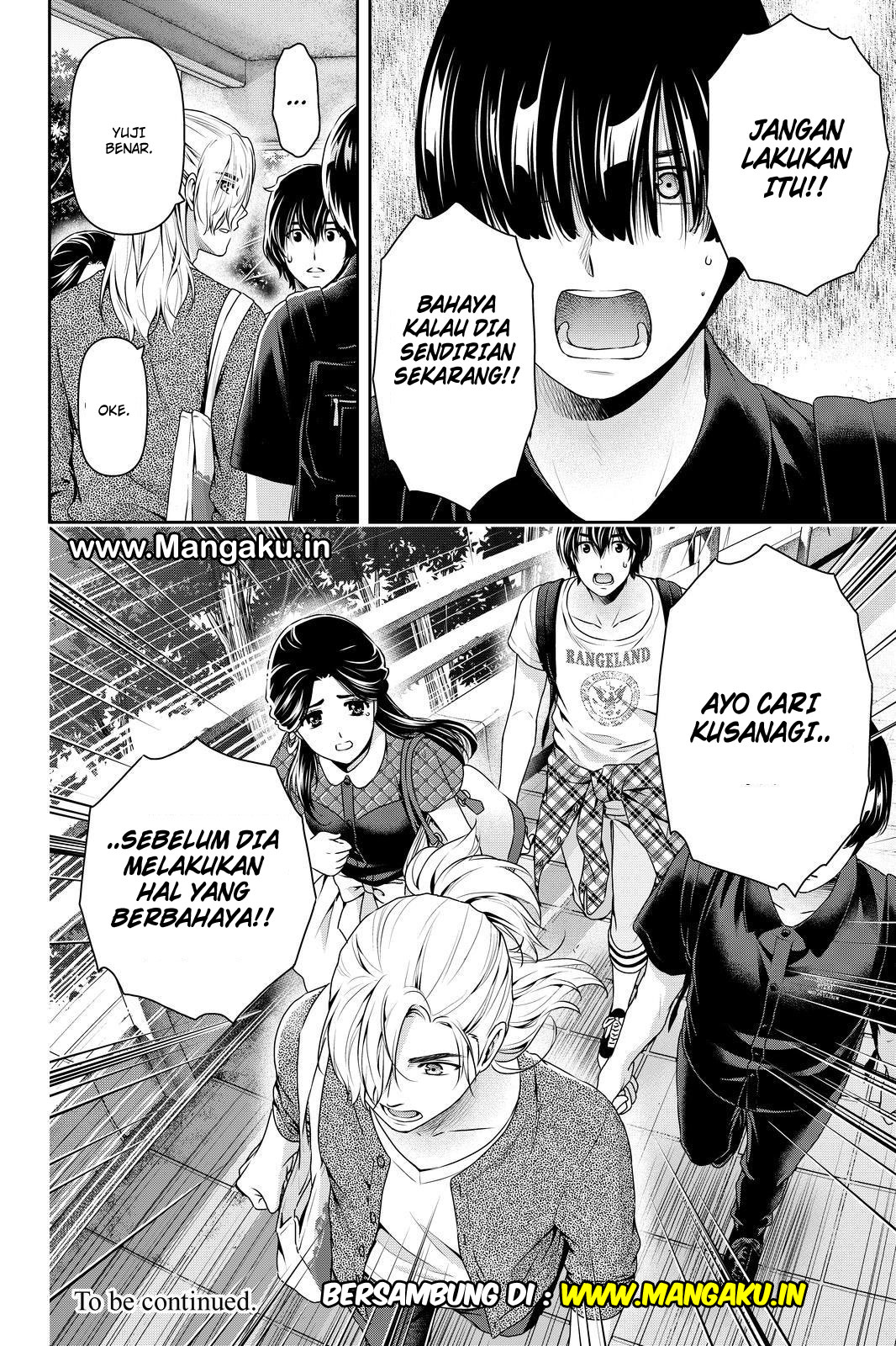 Domestic na Kanojo Chapter 166 Bahasa Indonesia