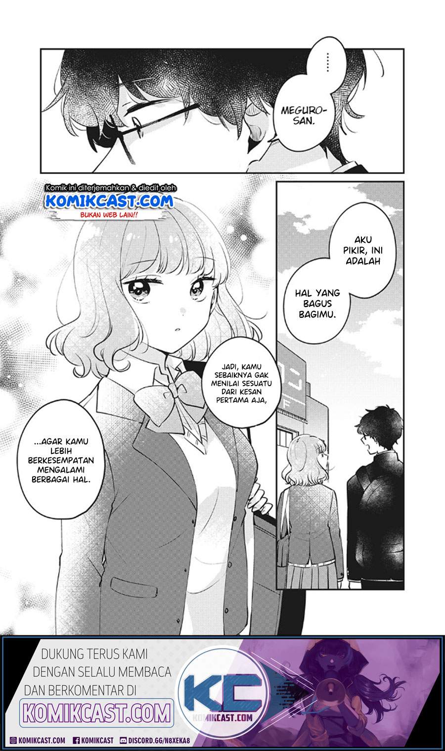 It’s Not Meguro-san’s First Time Chapter 25 Bahasa Indonesia