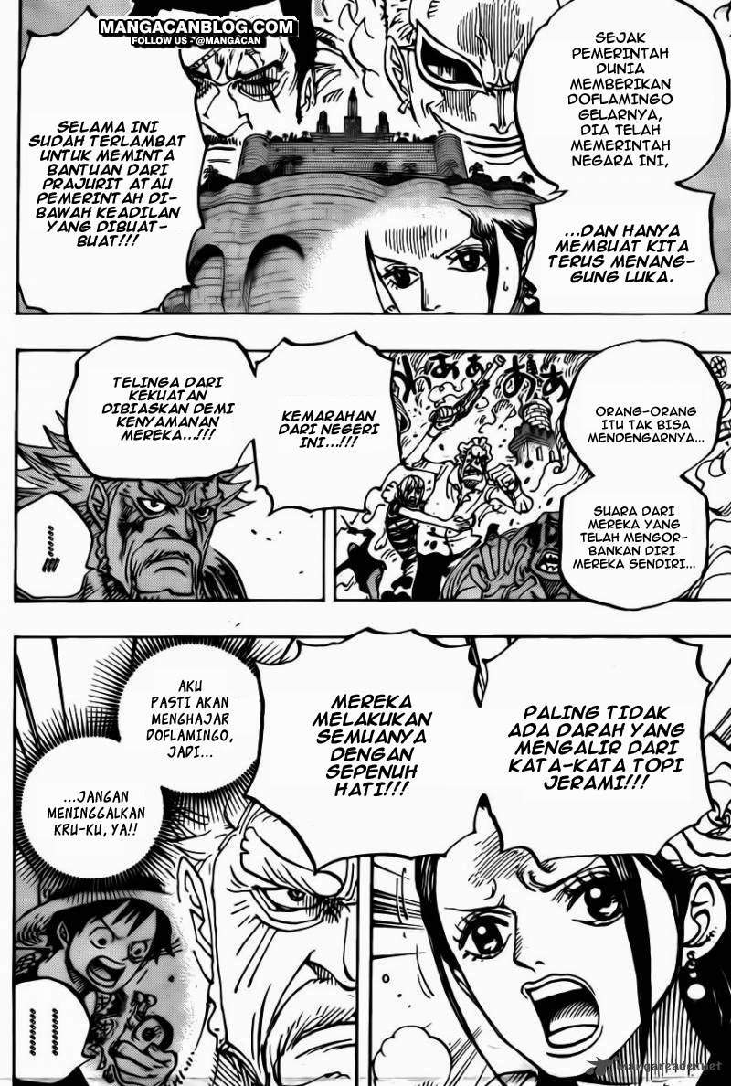 One Piece Chapter 750 Bahasa Indonesia