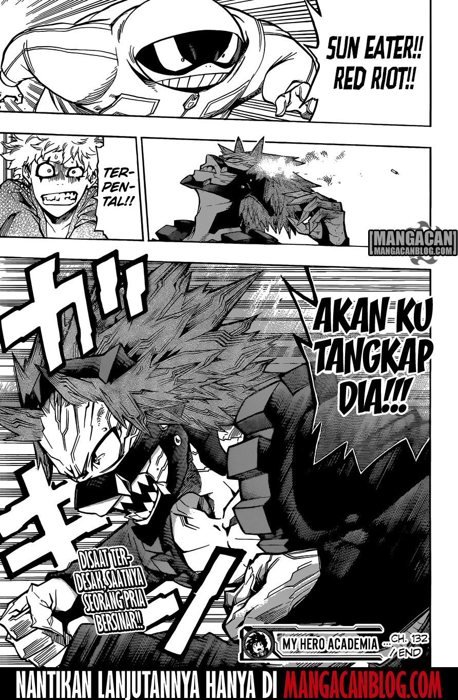 Boku no Hero Academia Chapter 132