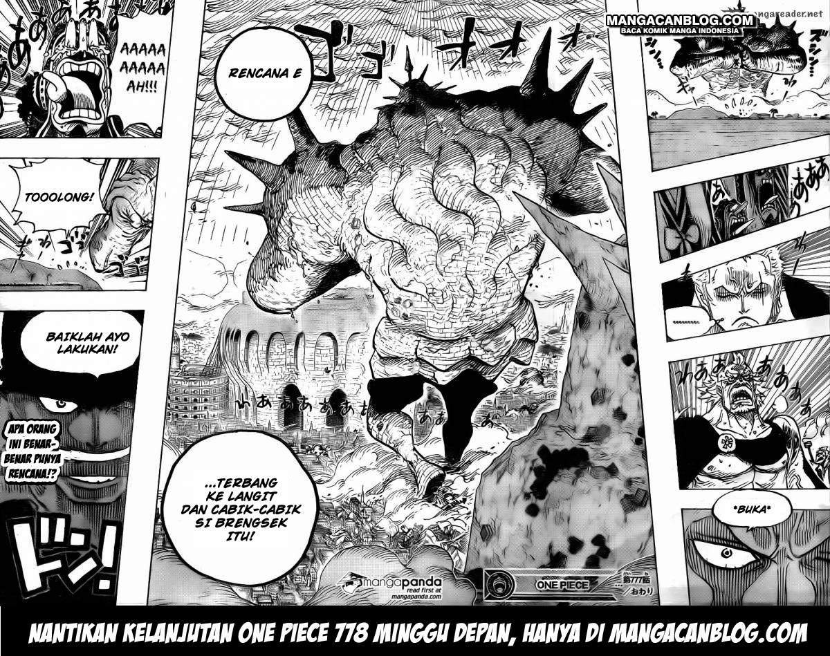 One Piece Chapter 777 Bahasa Indonesia