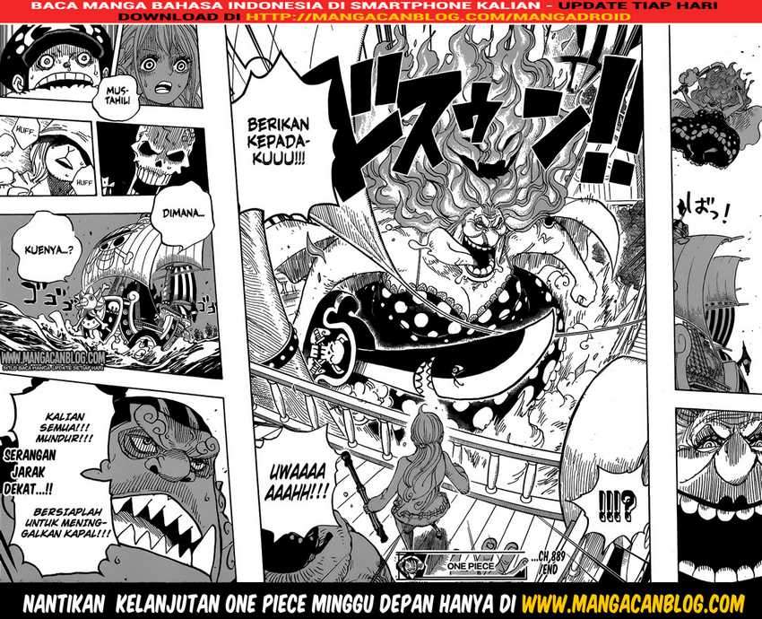 One Piece Chapter 889 Bahasa Indonesia
