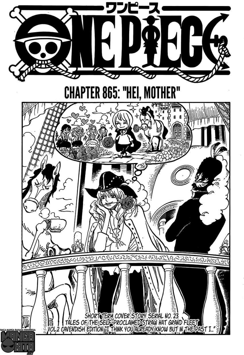 One Piece Chapter 865 Bahasa Indonesia