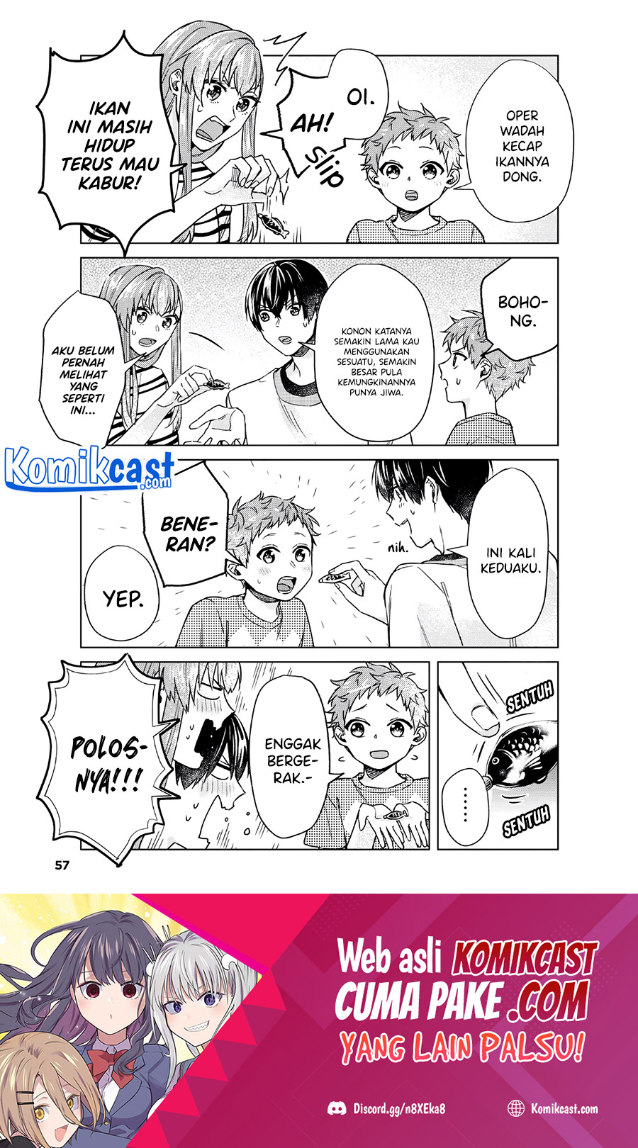 Boku no Kanojo wa Saikou desu! Chapter 33.2 Bahasa Indonesia