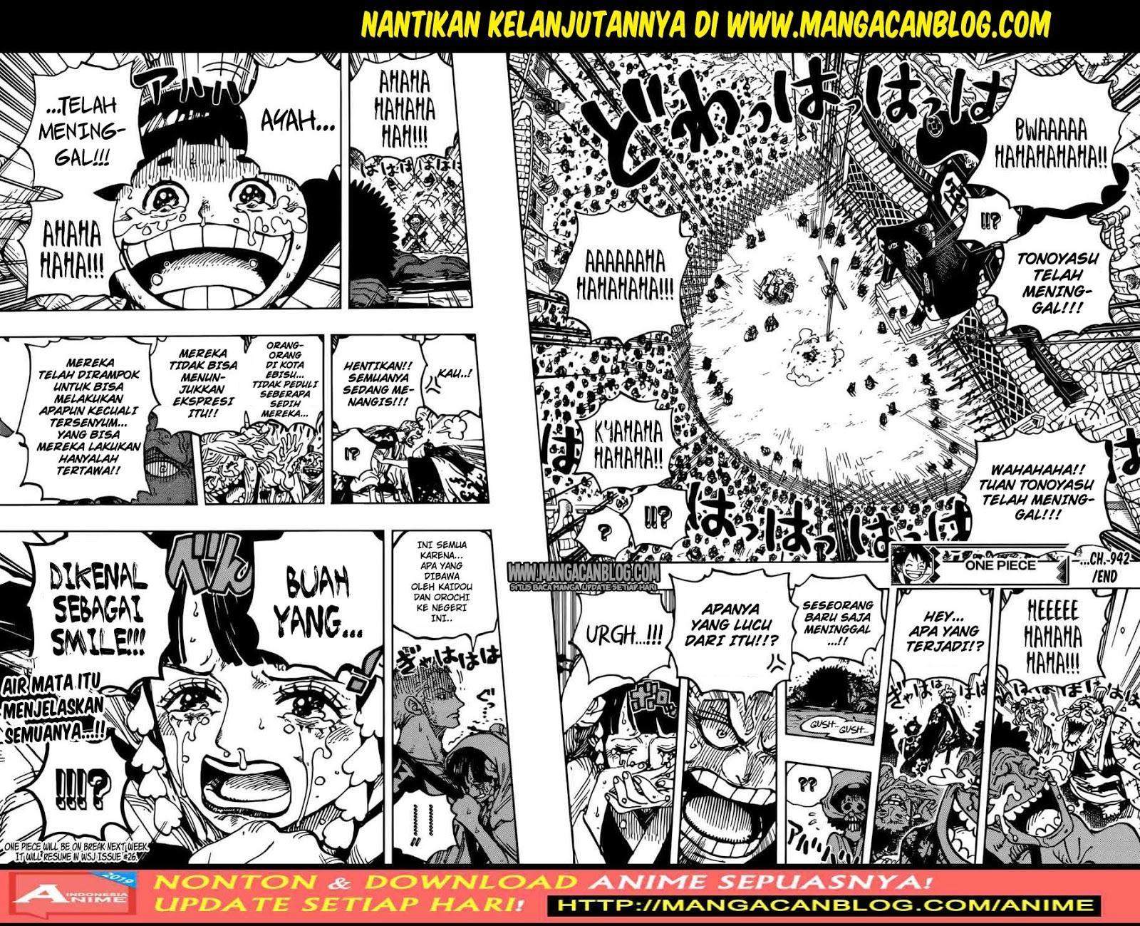 One Piece Chapter 942 Bahasa Indonesia