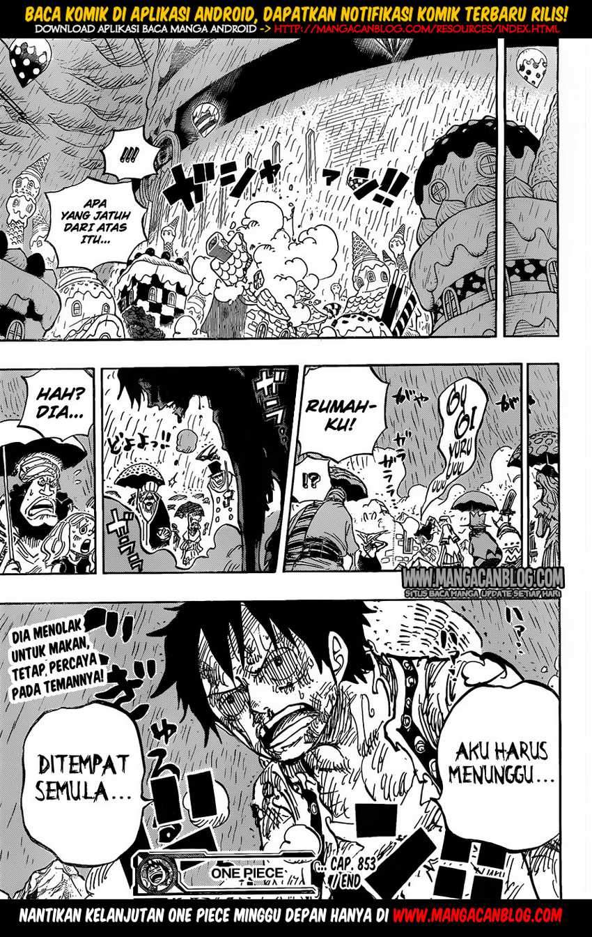 One Piece Chapter 853 Bahasa Indonesia