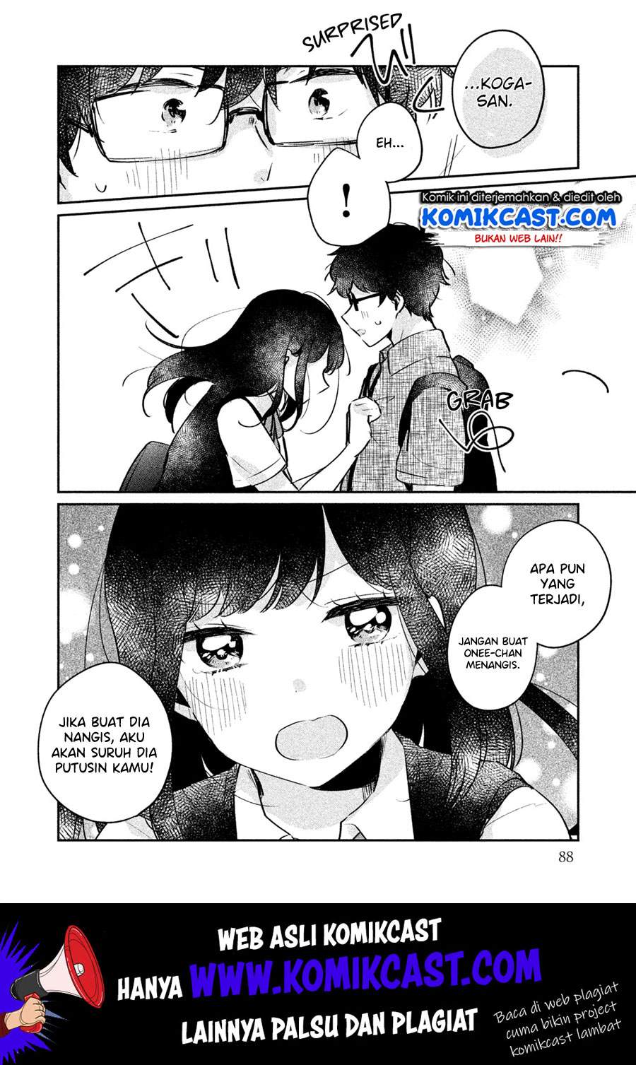 It’s Not Meguro-san’s First Time Chapter 16 Bahasa Indonesia