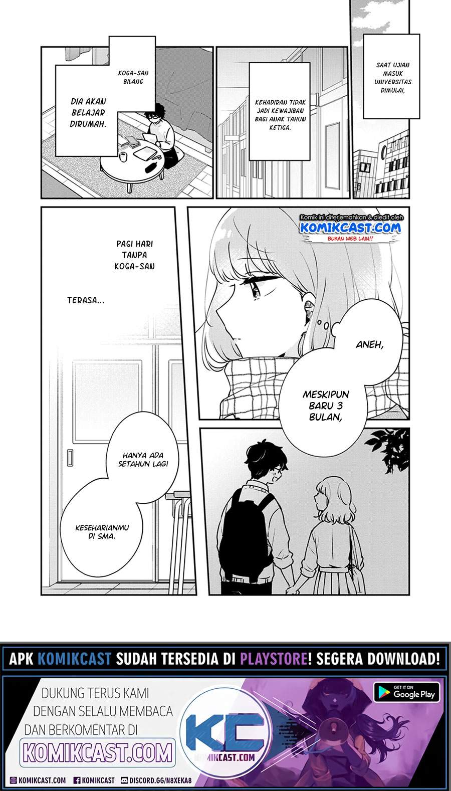 It’s Not Meguro-san’s First Time Chapter 40 Bahasa Indonesia