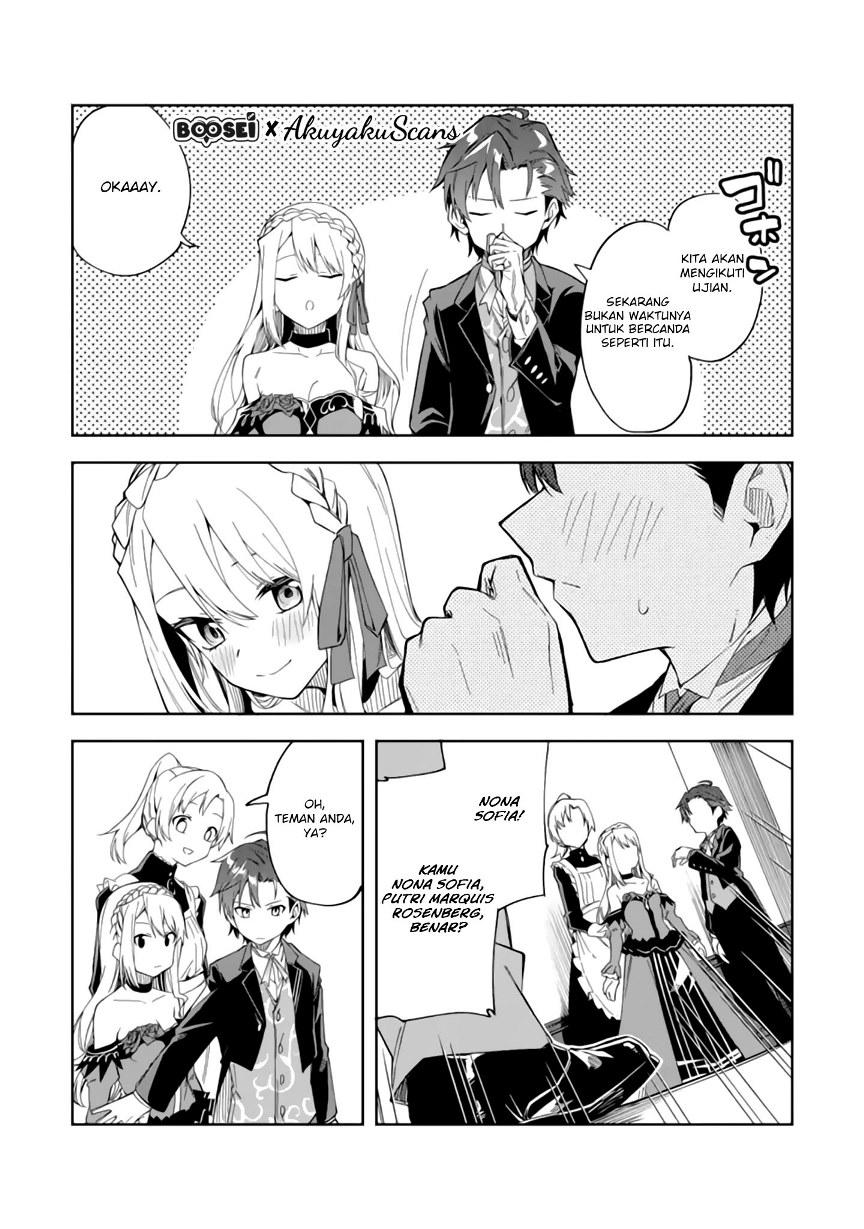 Akuyaku Reijou no Shitsuji-sama: Hametsu Flag wa Ore ga Tsubusasete Itadakimasu Chapter 2.2 Bahasa Indonesia