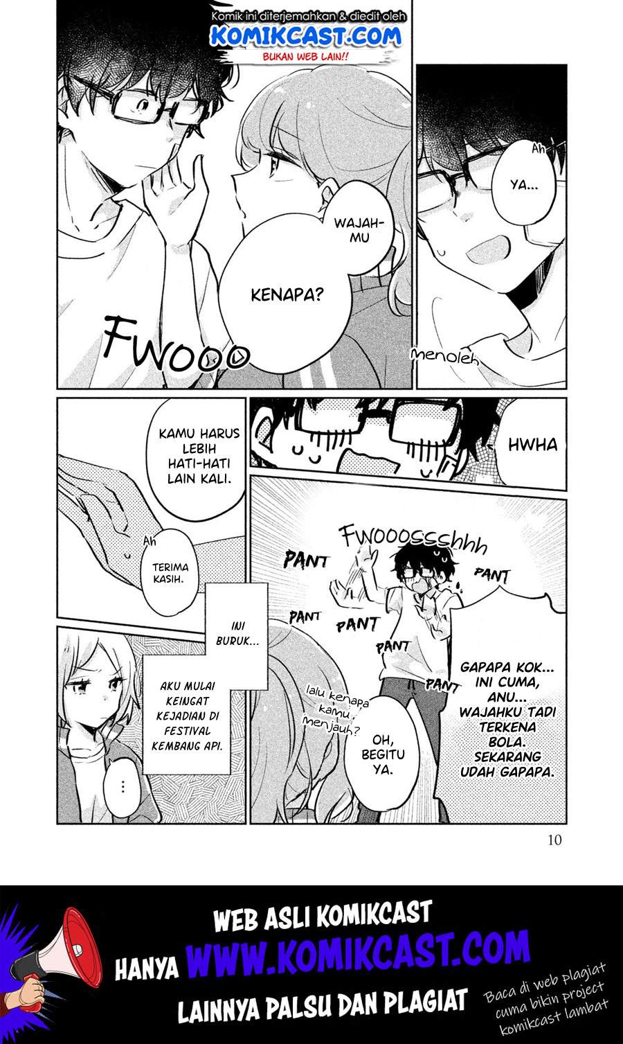 It’s Not Meguro-san’s First Time Chapter 11 Bahasa Indonesia