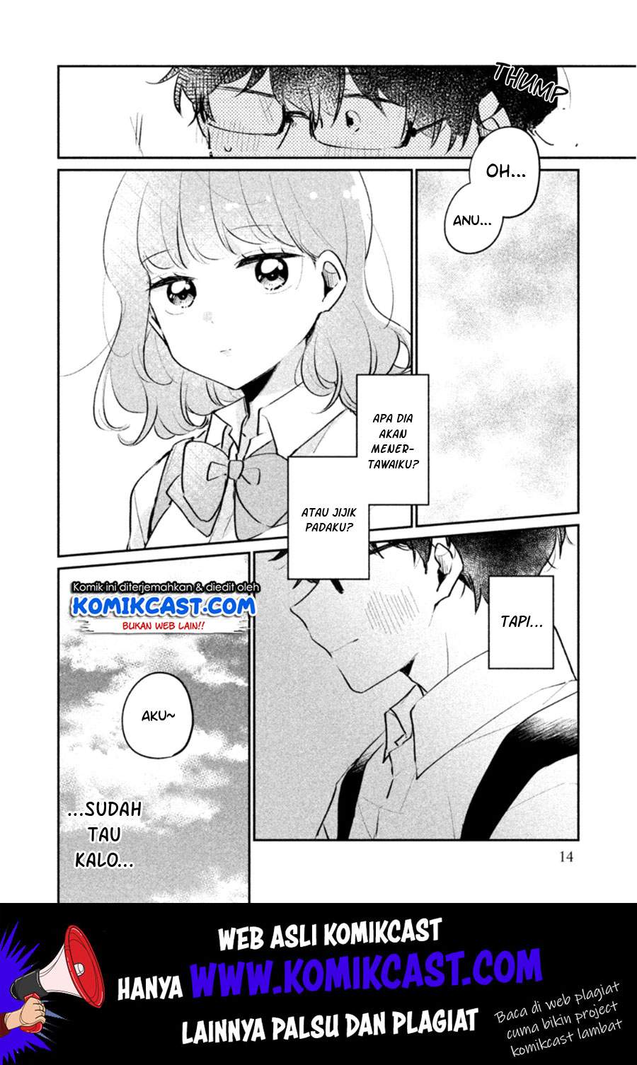 It’s Not Meguro-san’s First Time Chapter 18 Bahasa Indonesia