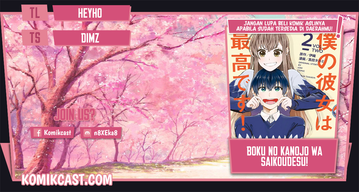 Boku no Kanojo wa Saikou desu! Chapter 36 Bahasa Indonesia