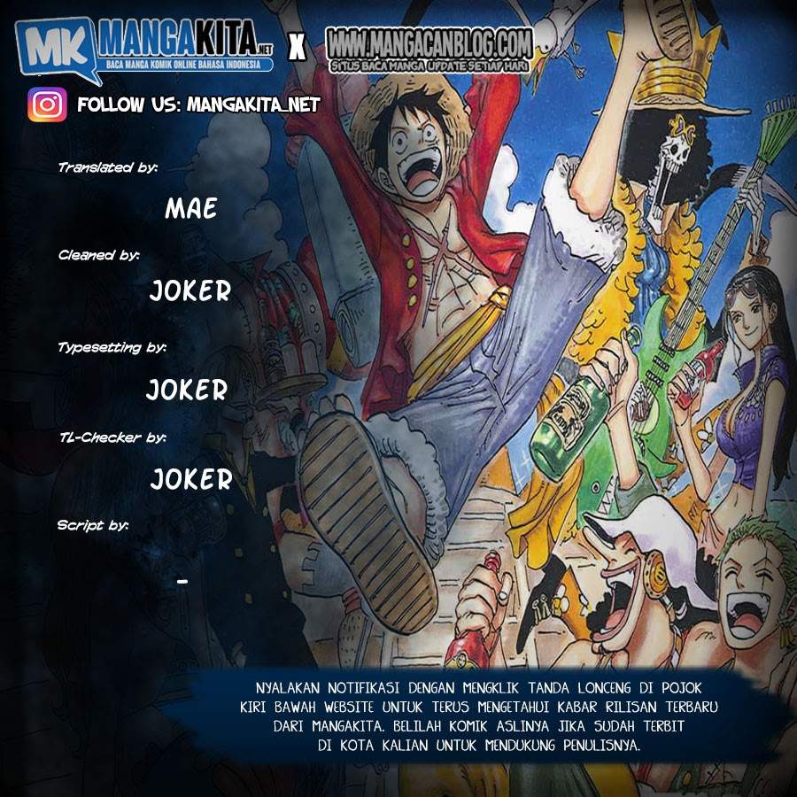 One Piece Chapter 989 Bahasa Indonesia