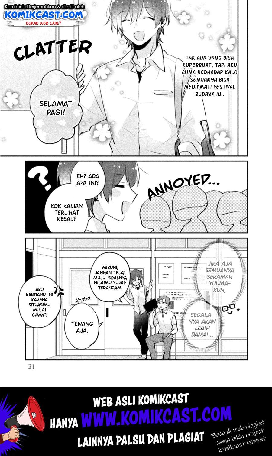 It’s Not Meguro-san’s First Time Chapter 19 Bahasa Indonesia