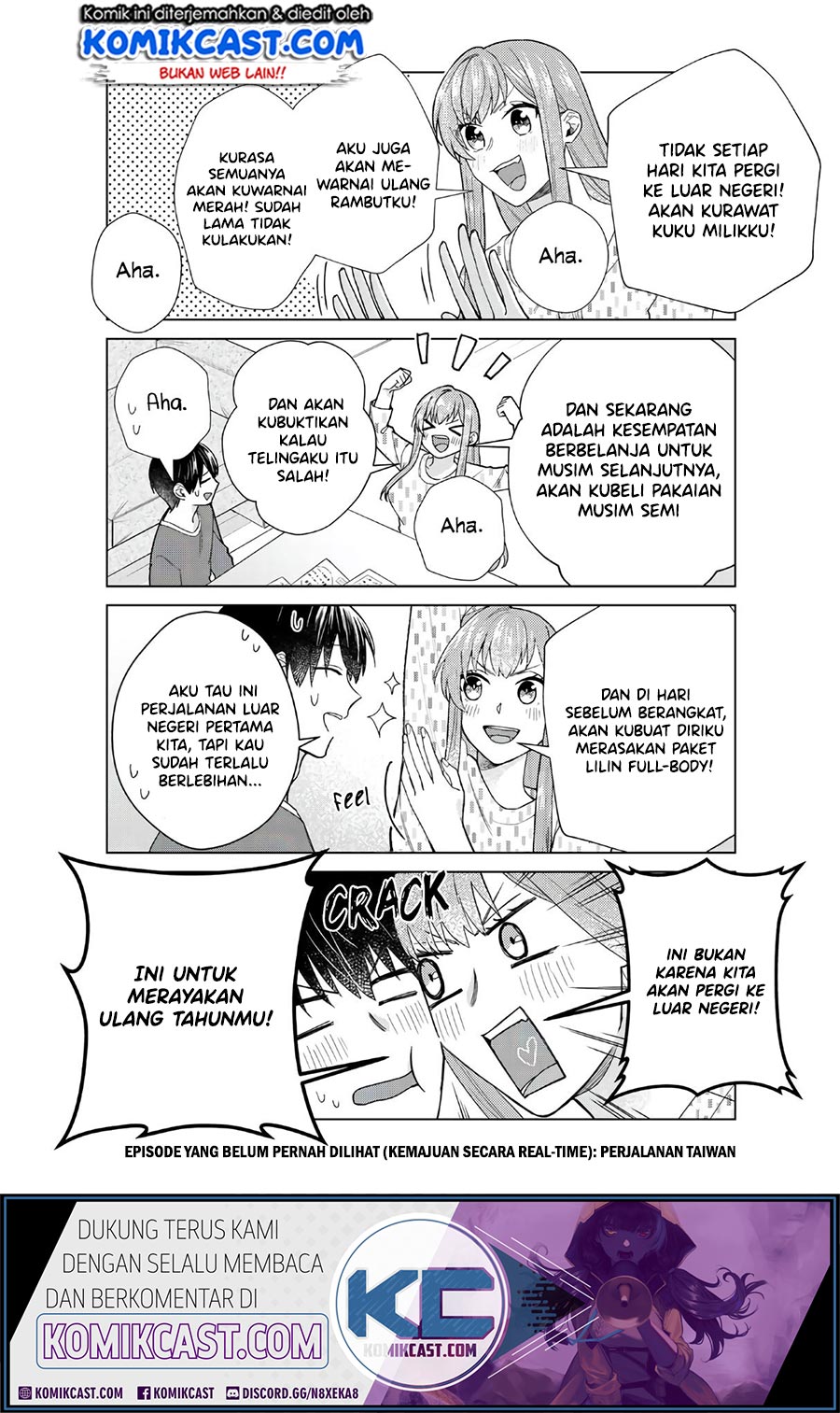 Boku no Kanojo wa Saikou desu! Chapter 28 Bahasa Indonesia