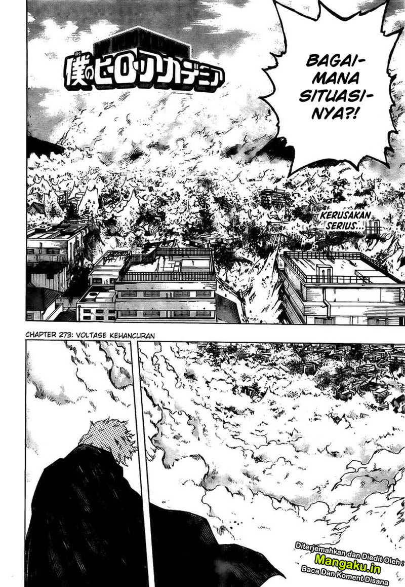 Boku no Hero Academia Chapter 273