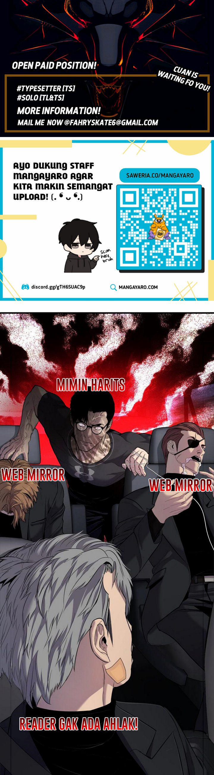 The Returning Warrior’s Alley Restaurant Chapter 11.1 Bahasa Indonesia