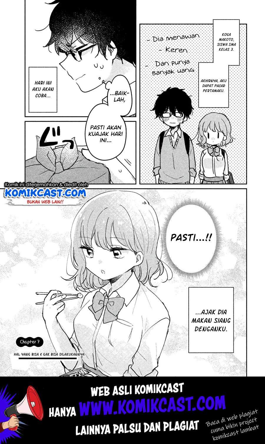 It’s Not Meguro-san’s First Time Chapter 07 Bahasa Indonesia