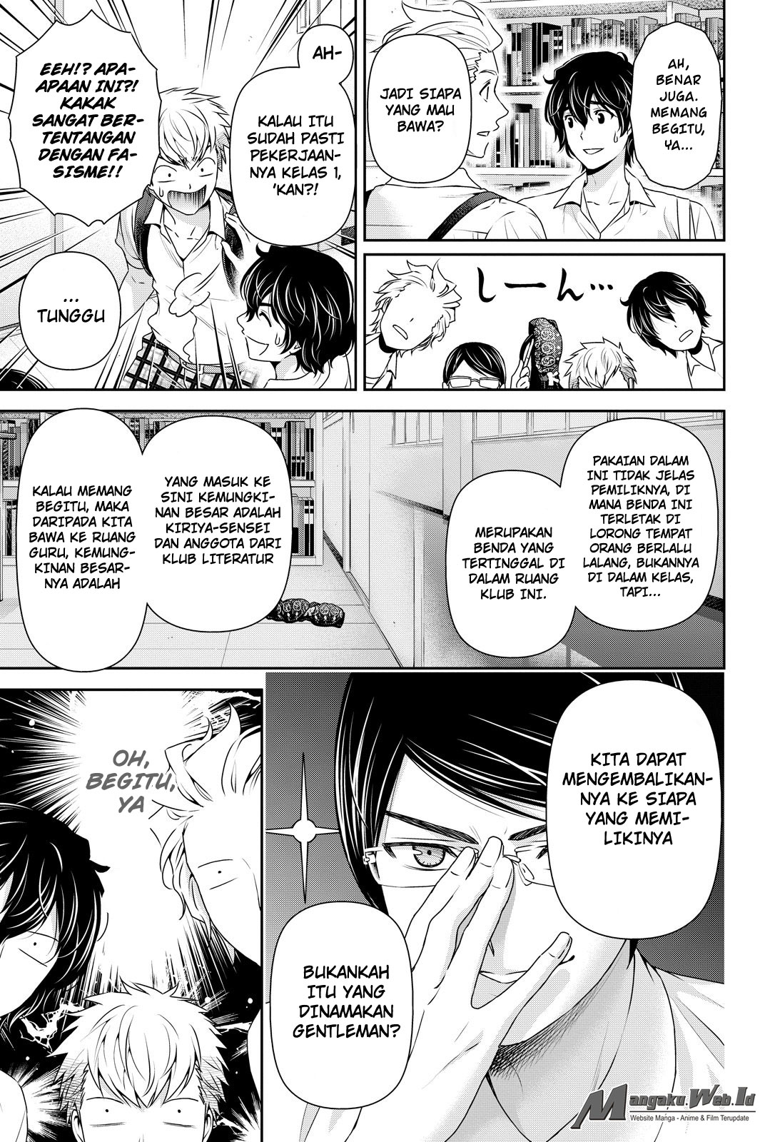 Domestic na Kanojo Chapter 91 Bahasa Indonesia