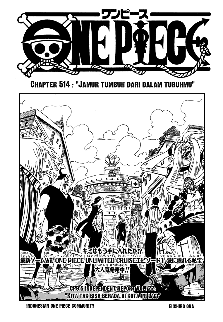 One Piece Chapter 514 Bahasa Indonesia