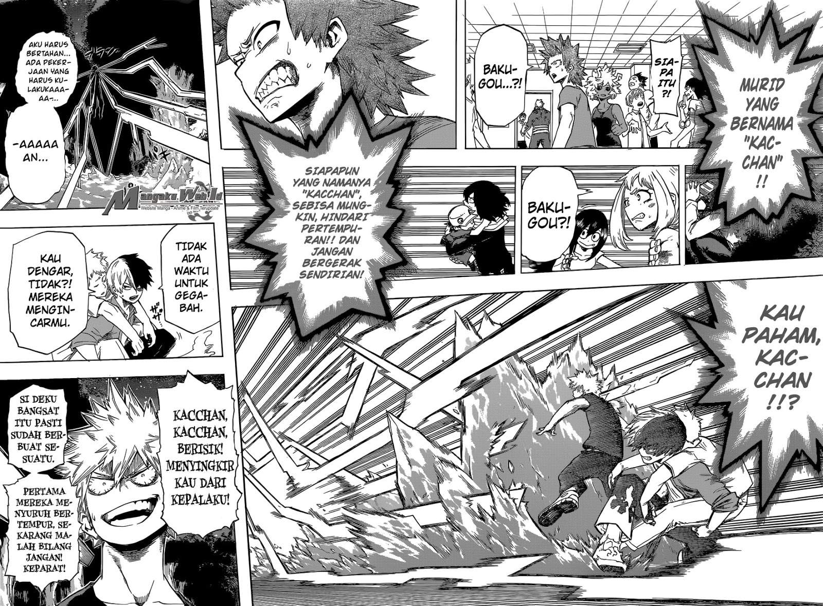 Boku no Hero Academia Chapter 78 Bahasa Indonesia