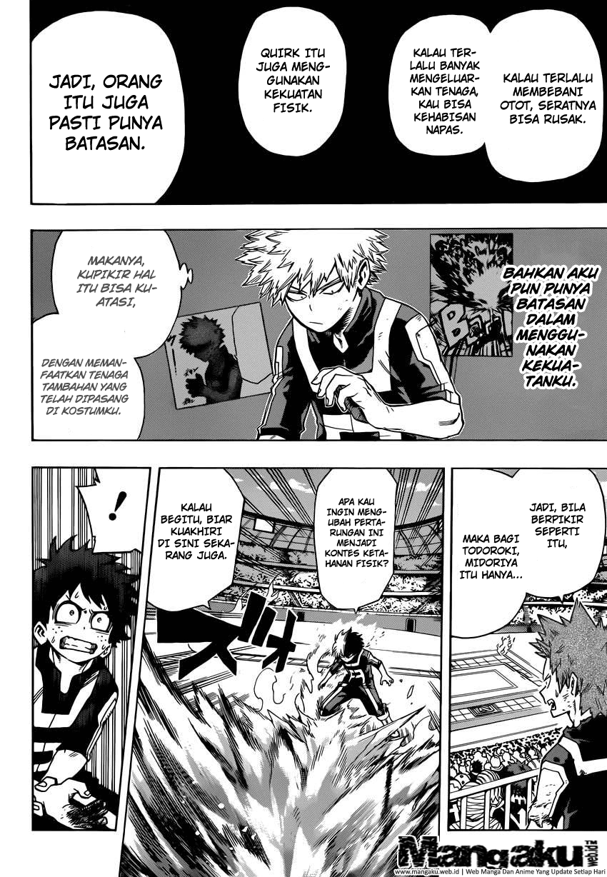 Boku no Hero Academia Chapter 38 Bahasa Indonesia