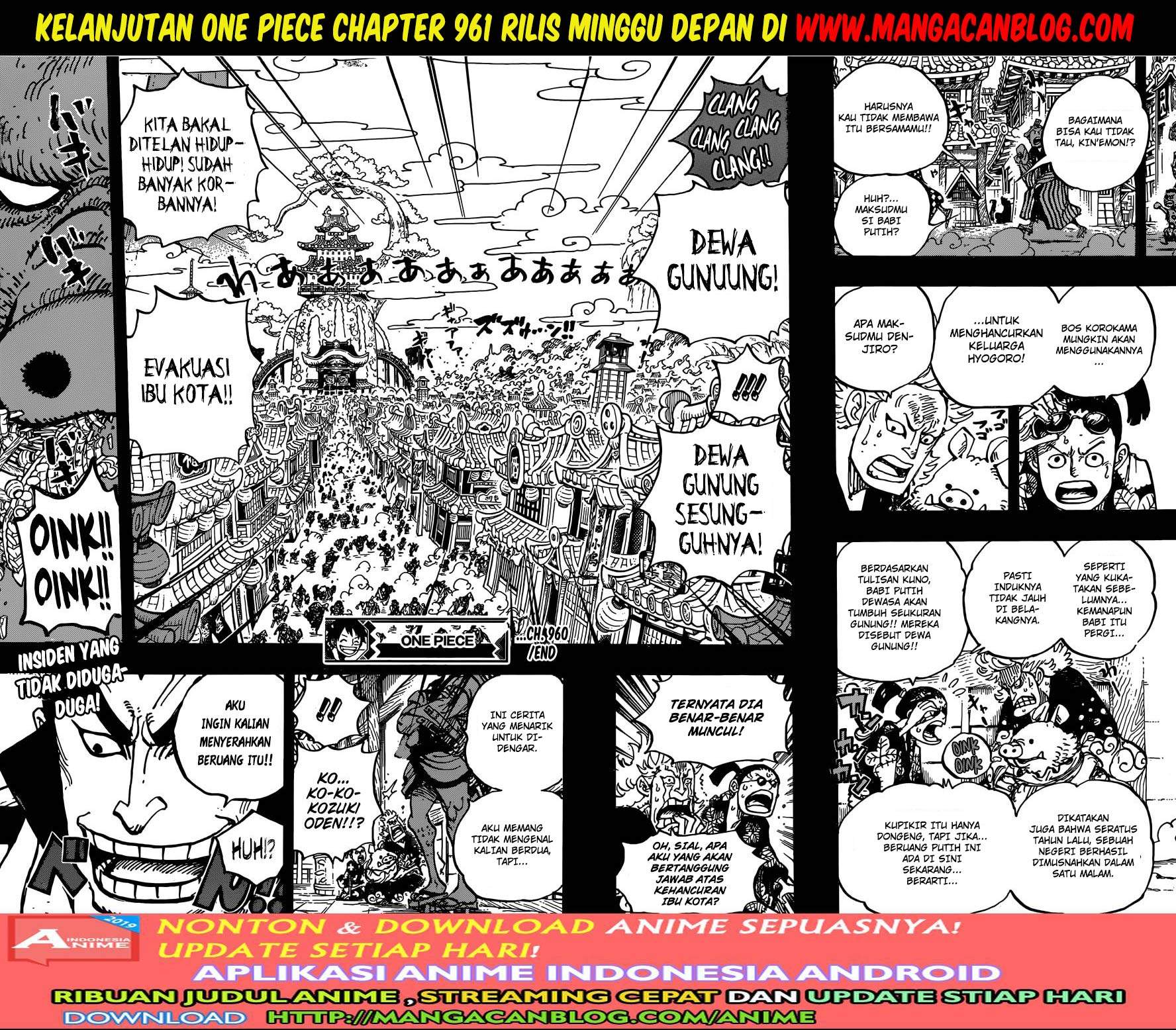 One Piece Chapter 960 Bahasa Indonesia