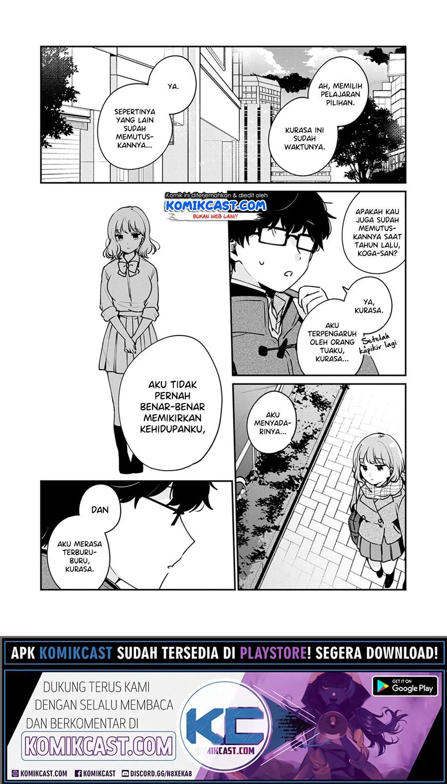 It’s Not Meguro-san’s First Time Chapter 40 Bahasa Indonesia