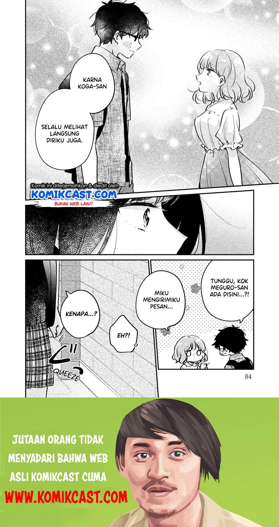 It’s Not Meguro-san’s First Time Chapter 16 Bahasa Indonesia