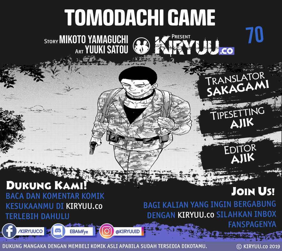 Tomodachi Game Chapter 70 Bahasa Indonesia