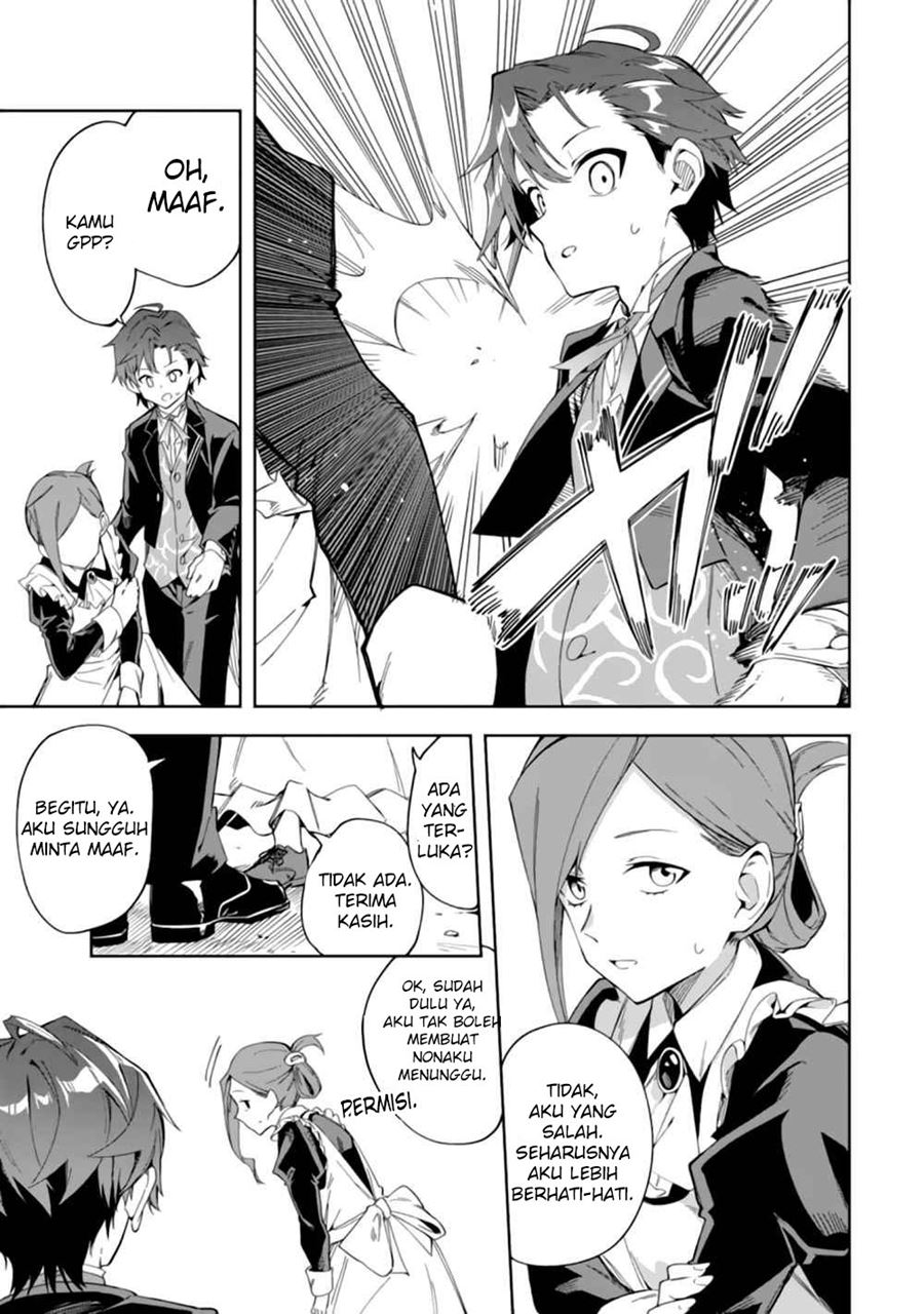 Akuyaku Reijou no Shitsuji-sama: Hametsu Flag wa Ore ga Tsubusasete Itadakimasu Chapter 2.1 Bahasa Indonesia