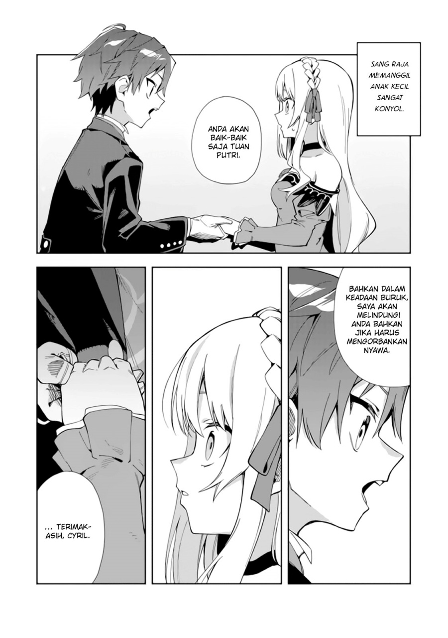 Akuyaku Reijou no Shitsuji-sama: Hametsu Flag wa Ore ga Tsubusasete Itadakimasu Chapter 15 Bahasa Indonesia