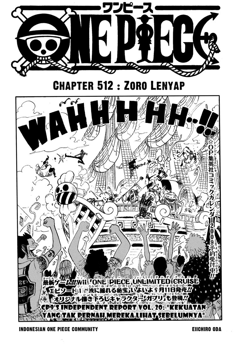 One Piece Chapter 512 Bahasa Indonesia