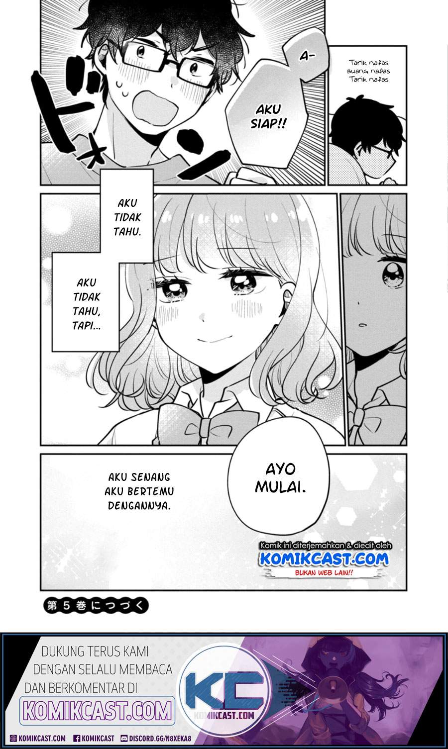 It’s Not Meguro-san’s First Time Chapter 31 Bahasa Indonesia