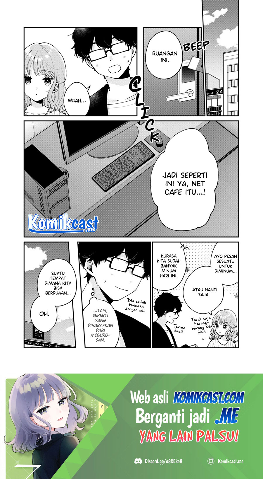 It’s Not Meguro-san’s First Time Chapter 57 Bahasa Indonesia