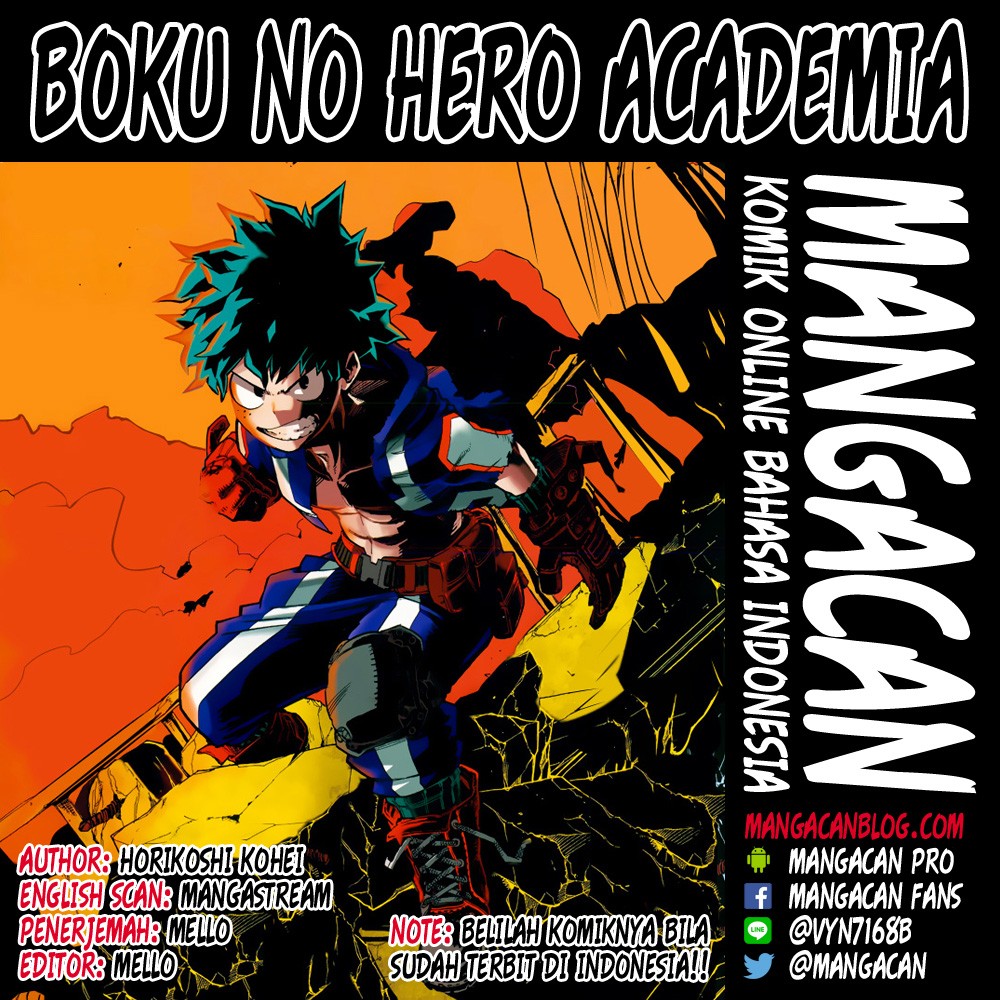 Boku no Hero Academia Chapter 134