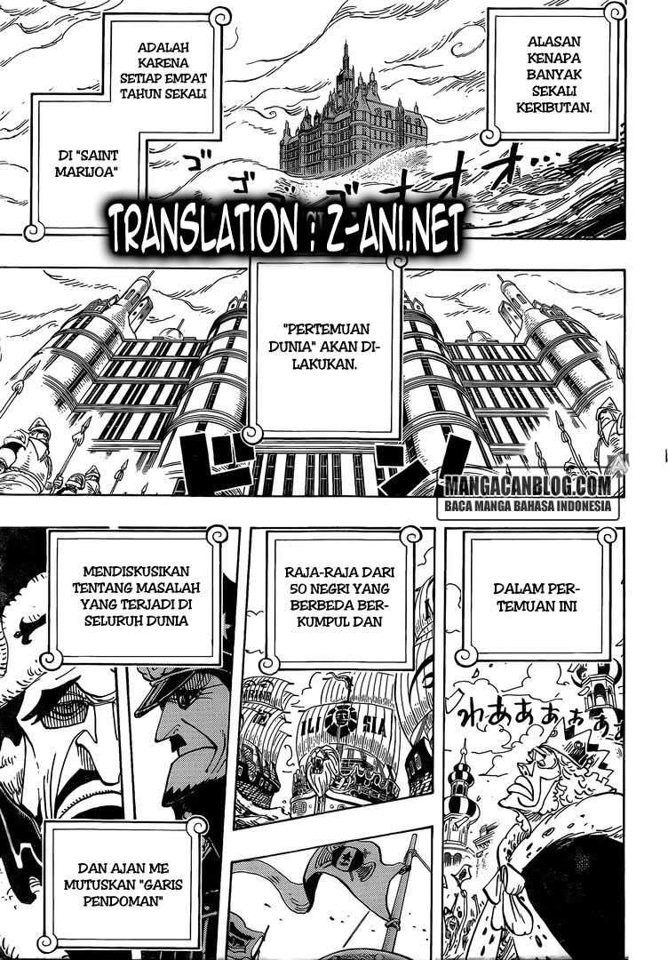 One Piece Chapter 823 Bahasa Indonesia