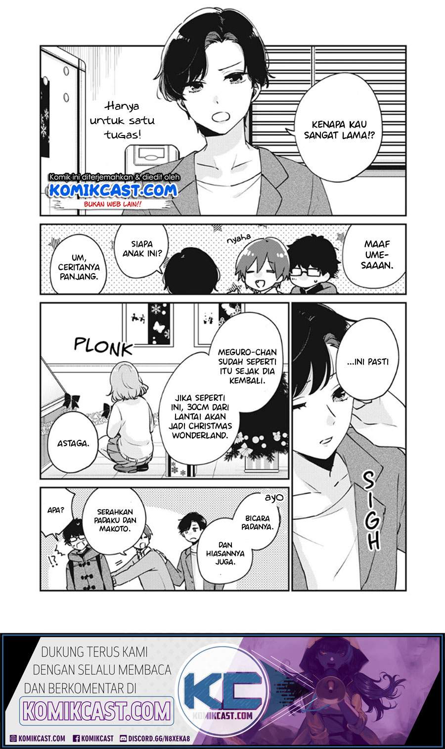 It’s Not Meguro-san’s First Time Chapter 37 Bahasa Indonesia