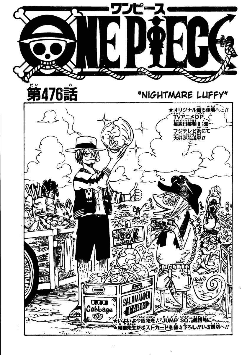One Piece Chapter 476 Bahasa Indonesia