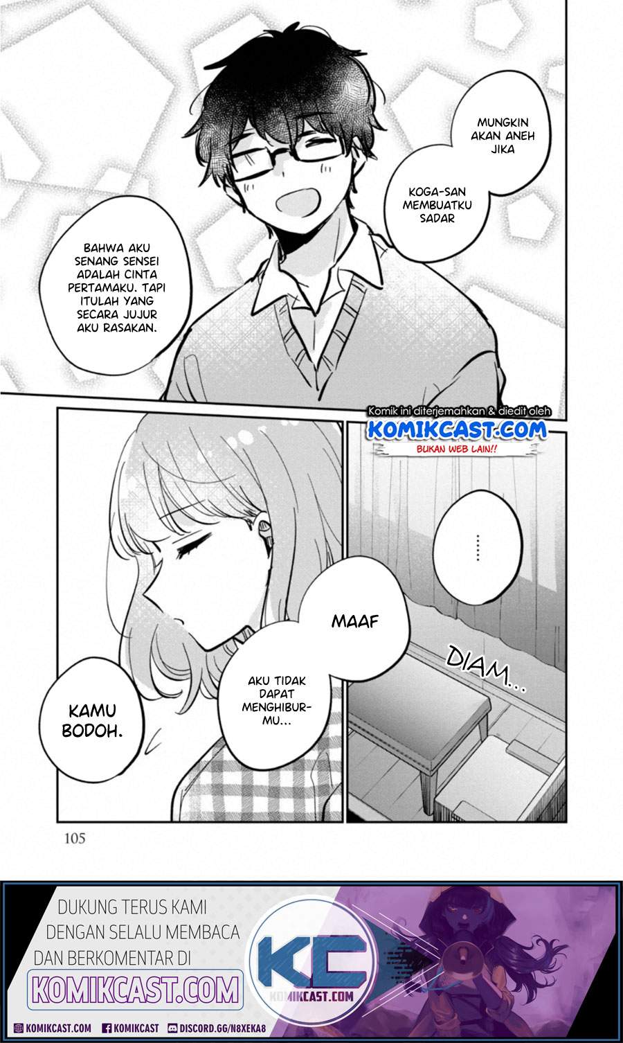 It’s Not Meguro-san’s First Time Chapter 30.5 Bahasa Indonesia